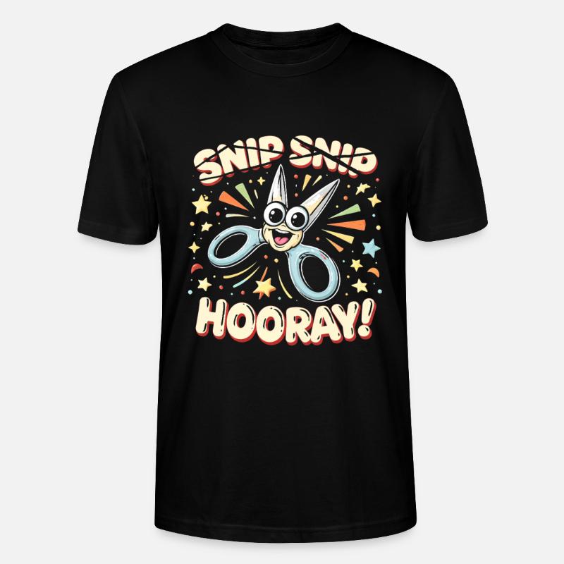 Vasectomie - T-shirt bio CRAFTER Stanley Stella Unisexe - noir