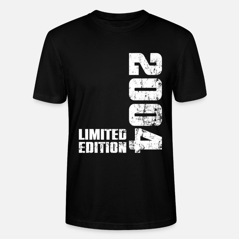 22-jähriges Jubiläumsgeschenk 2004 Mann Frau - Stanley/Stella Unisex Bio-T-Shirt CRAFTER - Schwarz
