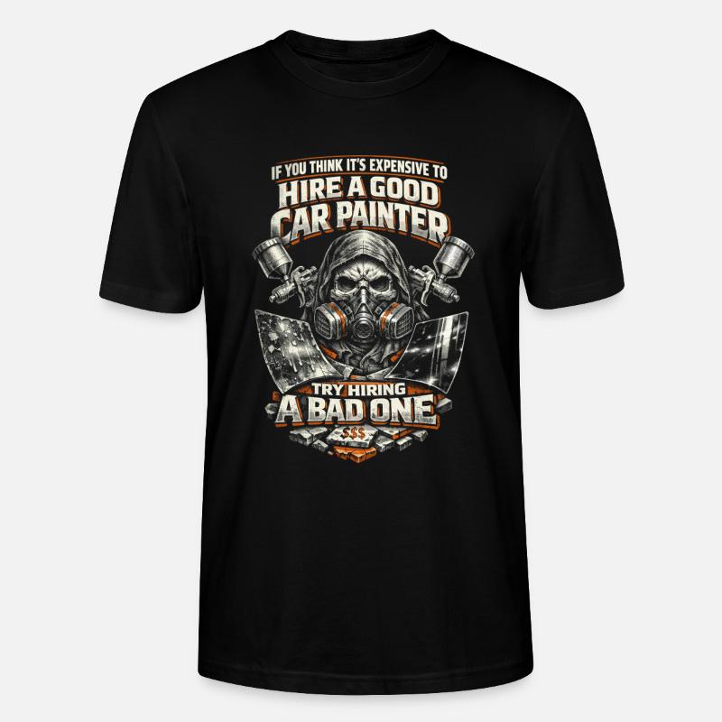 Vehicle Painter Car Painter Painter - Stanley/Stella CRAFTER Unisex Organic T-Shirt - black