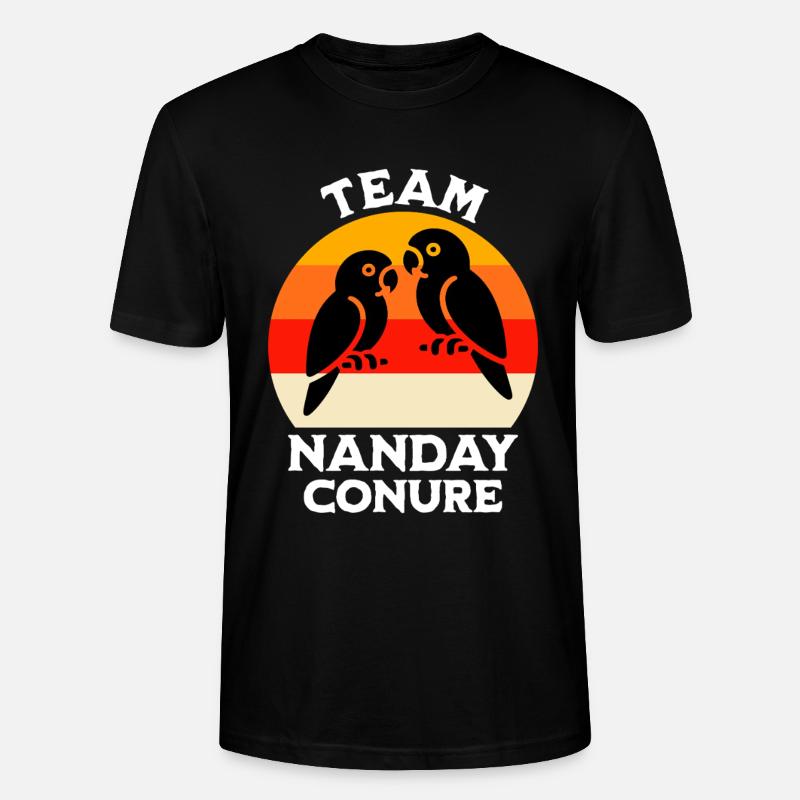 Team Nandaysittich - Stanley/Stella Unisex Bio-T-Shirt CRAFTER - Schwarz