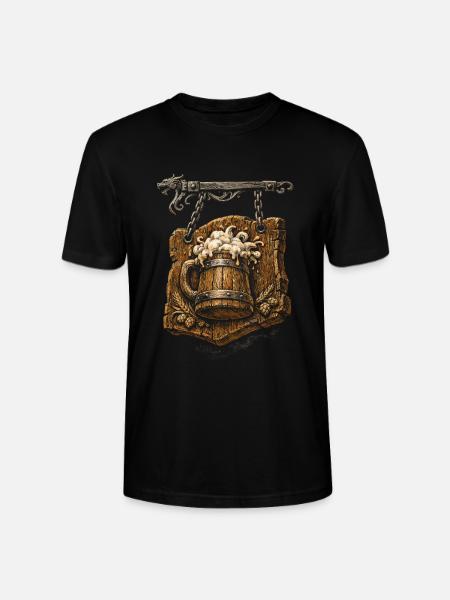 Mittelalterfest Mittelaltermarkt Tavern - Stanley/Stella Unisex Bio-T-Shirt CRAFTER - Schwarz