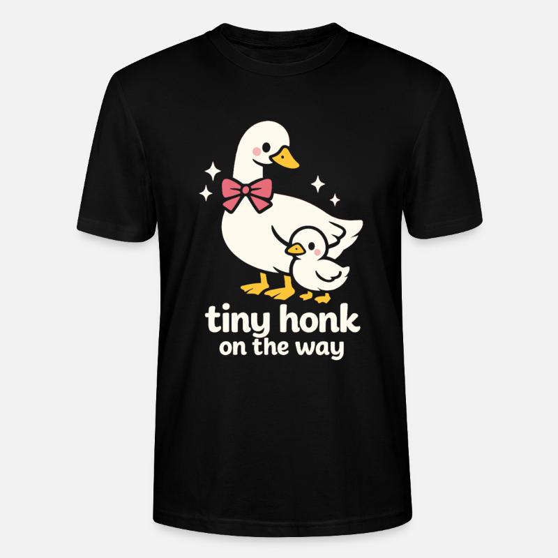 Tiny Honk - Stanley/Stella Unisex Bio-T-Shirt CRAFTER - Schwarz
