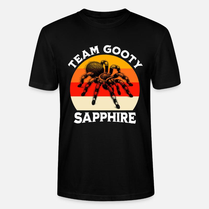 Équipe Gooty Sapphire Tarentula - T-shirt bio CRAFTER Stanley Stella Unisexe - noir