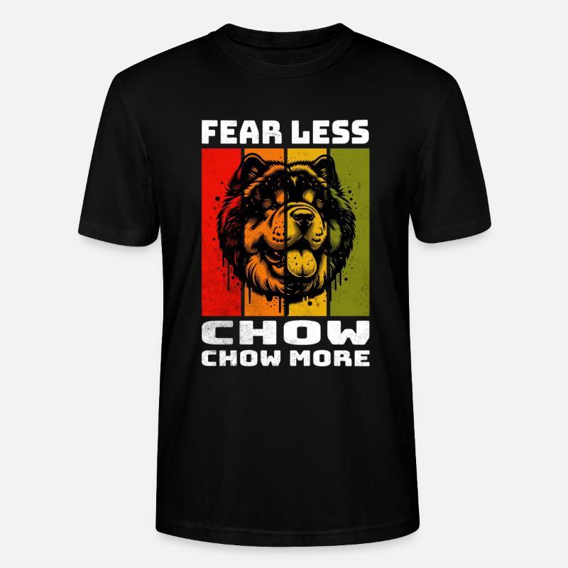 Chow Chow Chowchow - T-shirt bio CRAFTER Stanley Stella Unisexe - noir
