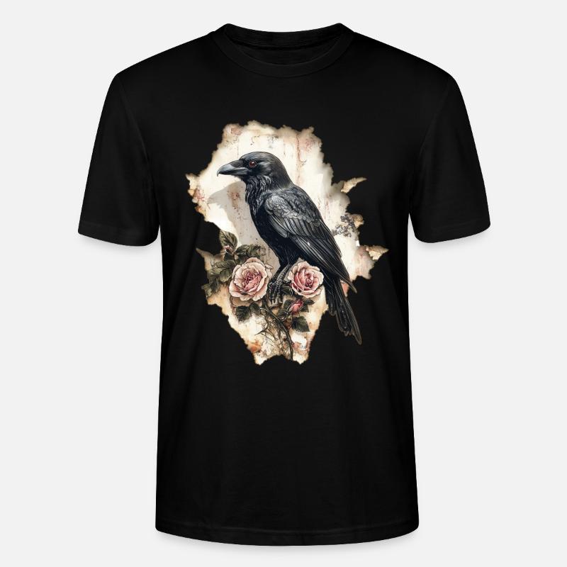 Rabe - Stanley/Stella Unisex Bio-T-Shirt CRAFTER - Schwarz