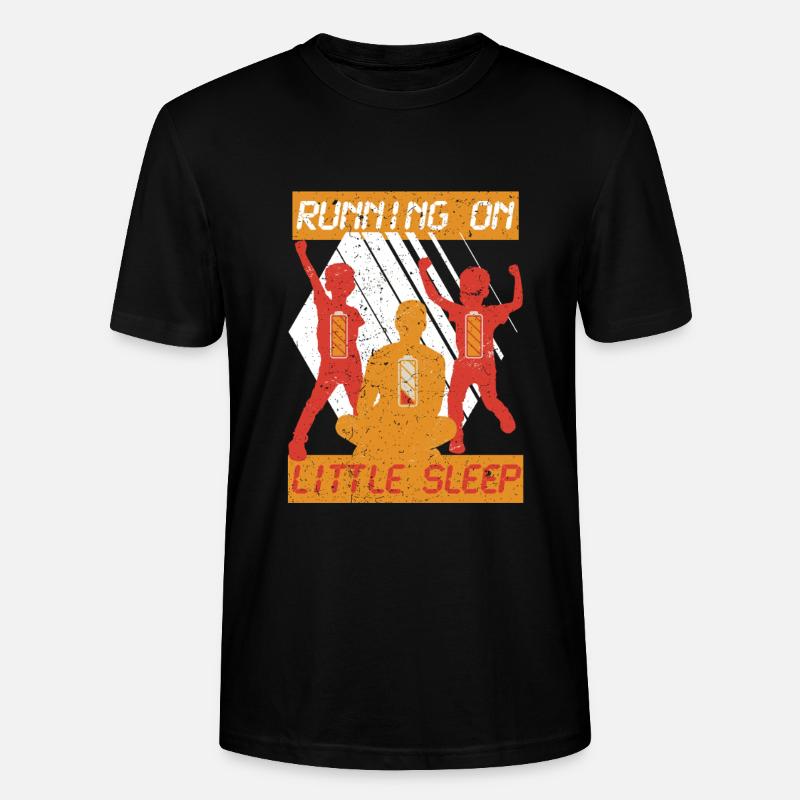 Père célibataire Père célibataire - T-shirt bio CRAFTER Stanley Stella Unisexe - noir
