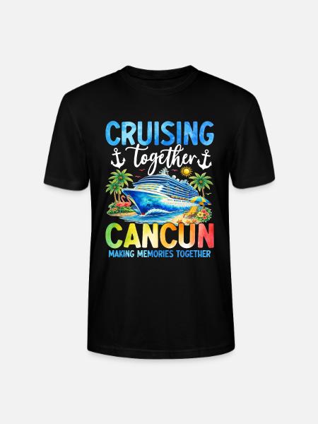 Croisière ensemble à Cancún - T-shirt bio CRAFTER Stanley Stella Unisexe - noir