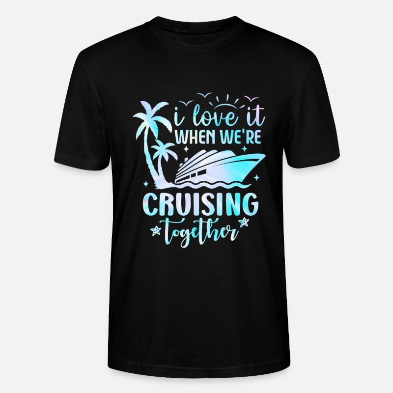 Croisière ensemble Palms & Yacht - T-shirt bio CRAFTER Stanley Stella Unisexe - noir