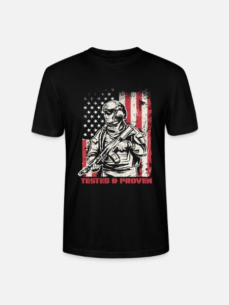 Veterans Day for Republicans - Stanley/Stella CRAFTER Unisex Organic T-Shirt - black