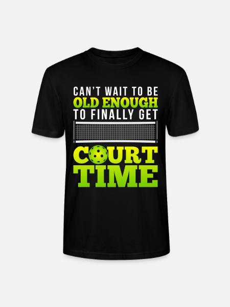Pickleball Player Funny - Stanley/Stella CRAFTER Unisex Organic T-Shirt - black