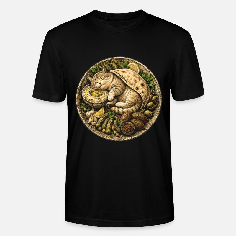 Libanon Libanese - Stanley/Stella Unisex Bio-T-Shirt CRAFTER - Schwarz