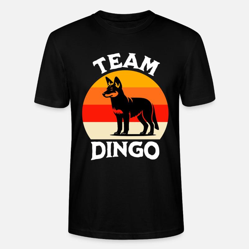 Équipe Australian Wild Dog - T-shirt bio CRAFTER Stanley Stella Unisexe - noir