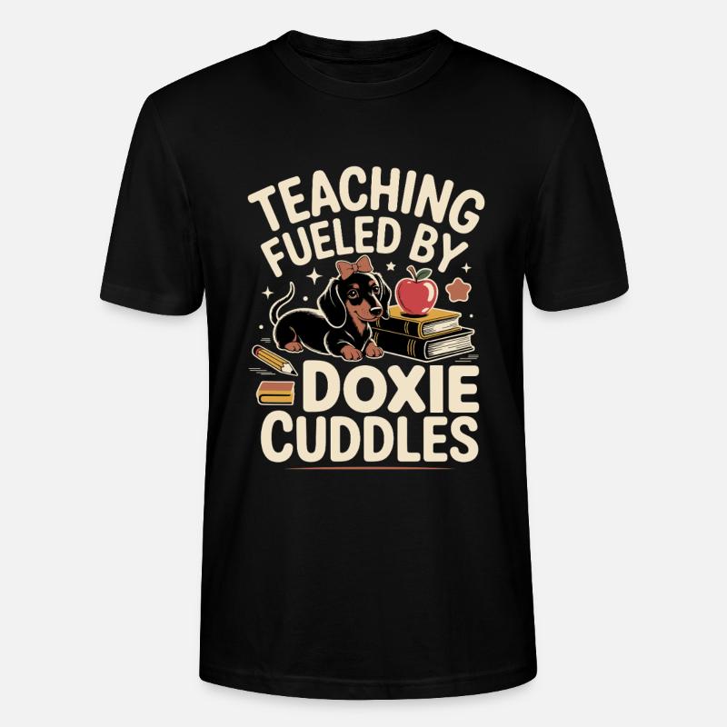 Enseignant teckel - T-shirt bio CRAFTER Stanley Stella Unisexe - noir