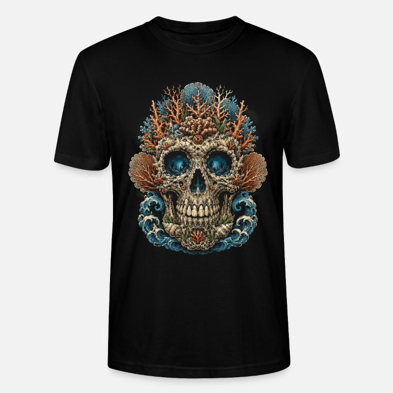 Belize Belizean Root - Stanley/Stella CRAFTER Unisex Organic T-Shirt - black