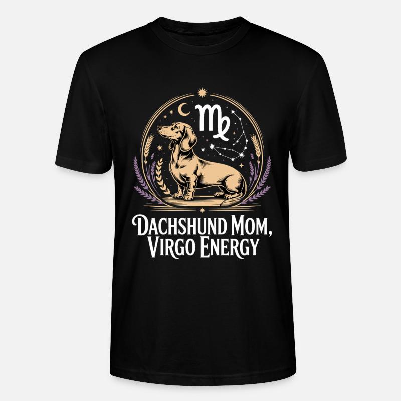 Maman teckel vierge - T-shirt bio CRAFTER Stanley Stella Unisexe - noir