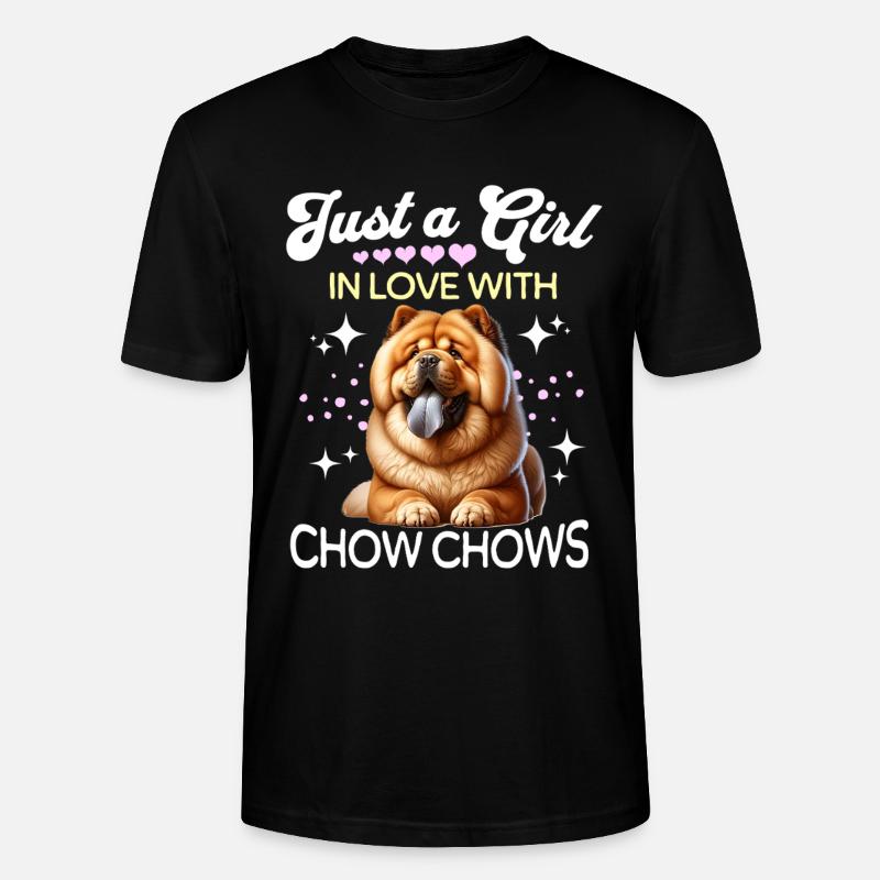 Fille Chowchow - T-shirt bio CRAFTER Stanley Stella Unisexe - noir