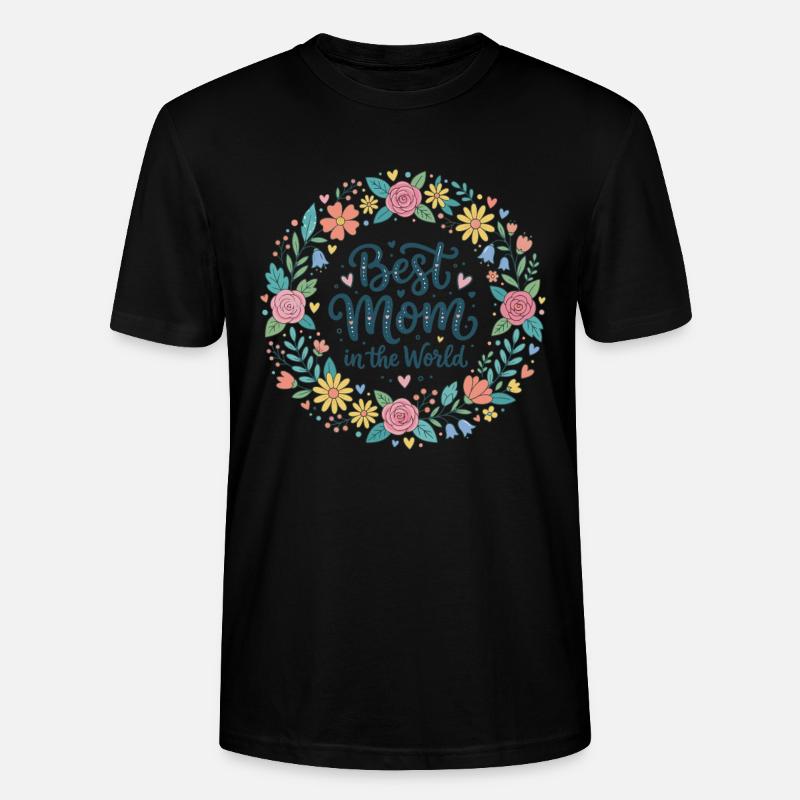 Best Mom - T-shirt bio CRAFTER Stanley Stella Unisexe - noir