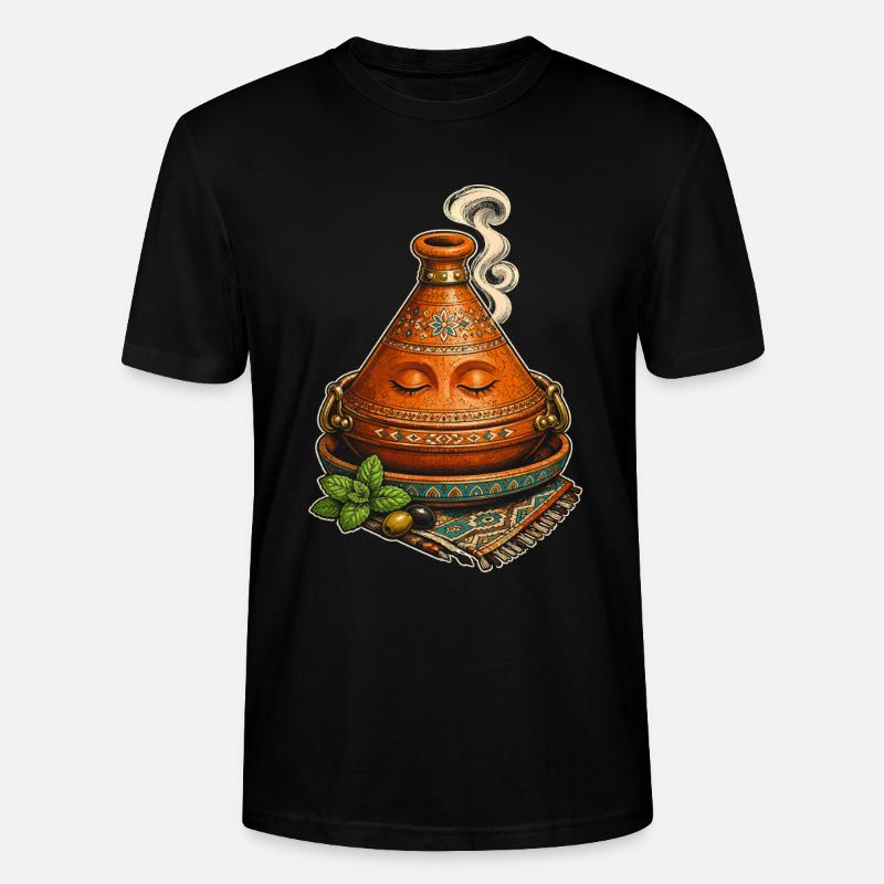 Marocain Marocain Marocain - T-shirt bio CRAFTER Stanley Stella Unisexe - noir