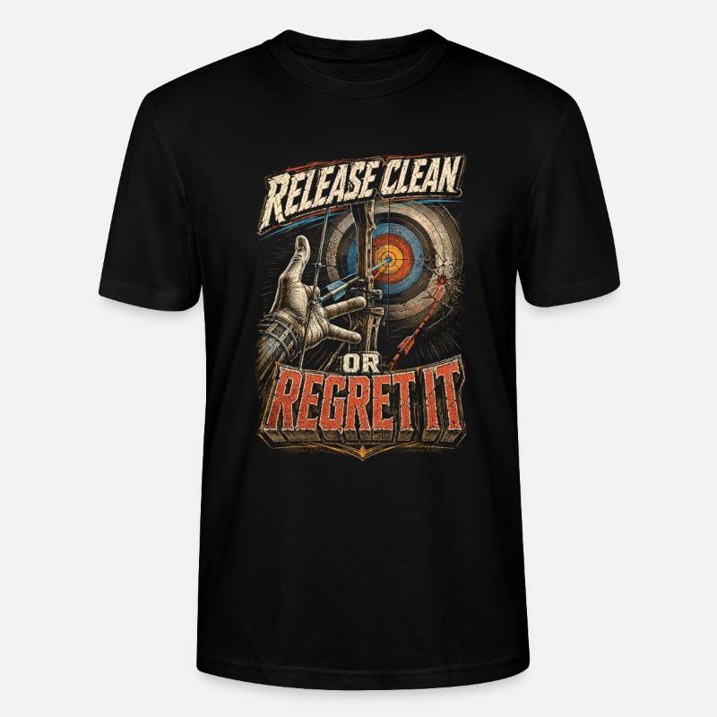 Archer à l’arc - T-shirt bio CRAFTER Stanley Stella Unisexe - noir