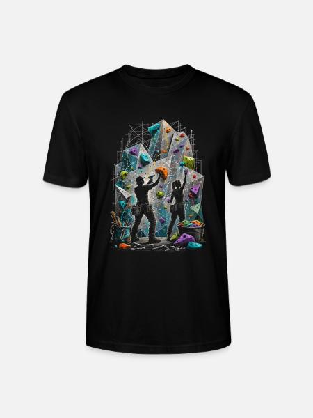 Route Setter Route Setter Route Construction - Stanley/Stella CRAFTER Unisex Organic T-Shirt - black