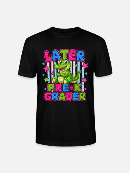 Goodbye Small Hello Section Medium | Crocodi - Stanley/Stella CRAFTER Unisex Organic T-Shirt - black