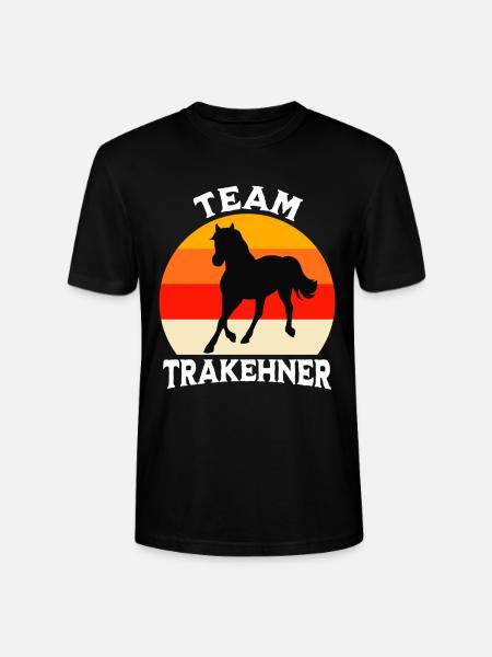 Team Trakehner - Stanley/Stella Unisex Bio-T-Shirt CRAFTER - Schwarz