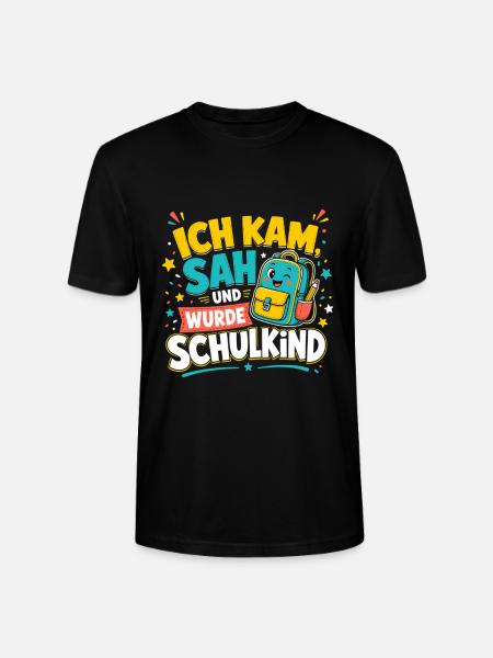 Schulkind - Stanley/Stella Unisex Bio-T-Shirt CRAFTER - Schwarz