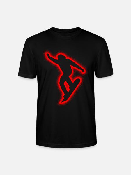 Snowboardeurs Snowboard Enfants Snowboard Hommes - T-shirt bio CRAFTER Stanley Stella Unisexe - noir