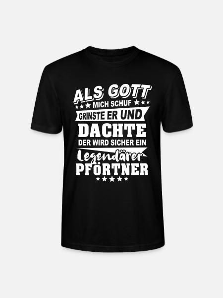 Pförtner - Stanley/Stella Unisex Bio-T-Shirt CRAFTER - Schwarz
