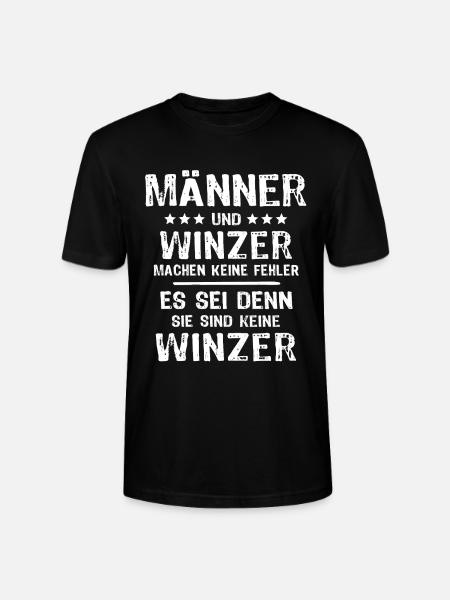 Winzer - Stanley/Stella Unisex Bio-T-Shirt CRAFTER - Schwarz