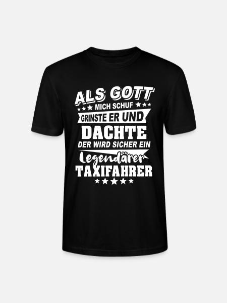 Taxifahrer - Stanley/Stella Unisex Bio-T-Shirt CRAFTER - Schwarz