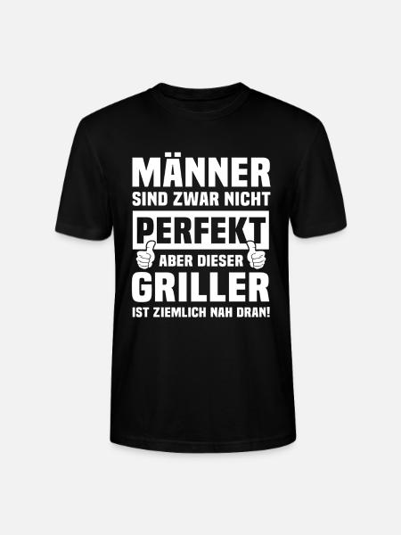Griller - Stanley/Stella Unisex Bio-T-Shirt CRAFTER - Schwarz