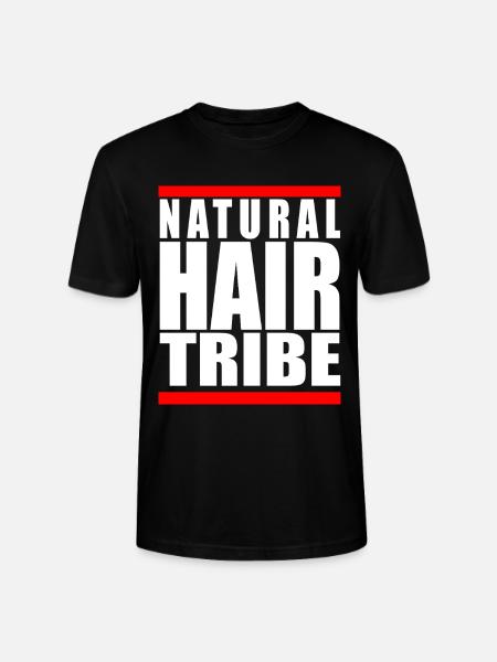 Natural Hair Tribe Afro Pride Squad Geschenk - Stanley/Stella Unisex Bio-T-Shirt CRAFTER - Schwarz