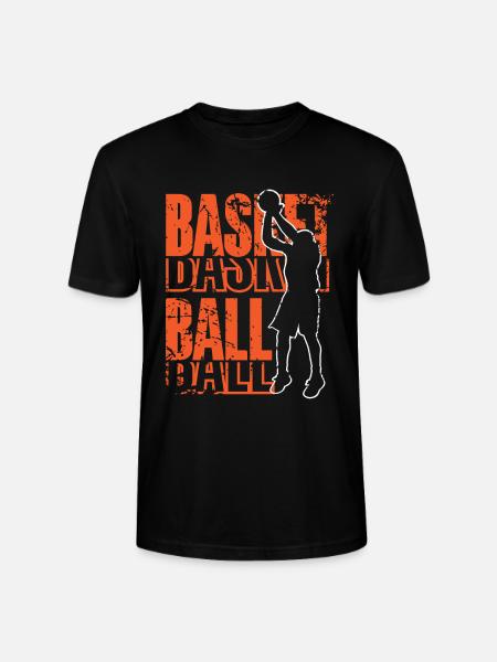 Basketball - Stanley/Stella Unisex Bio-T-Shirt CRAFTER - Schwarz