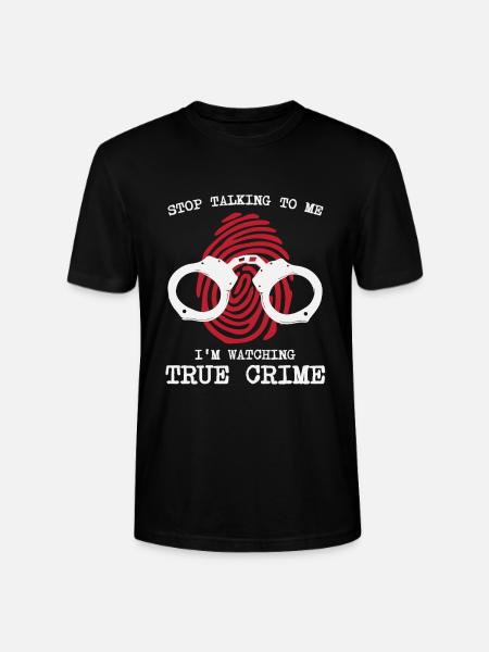 Crime-show-fan - Stanley/Stella Unisex Bio-T-Shirt CRAFTER - Schwarz
