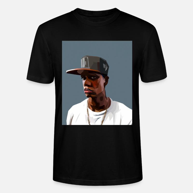 Hip Hopper Rapper - Stanley/Stella Unisex Bio-T-Shirt CRAFTER - Schwarz