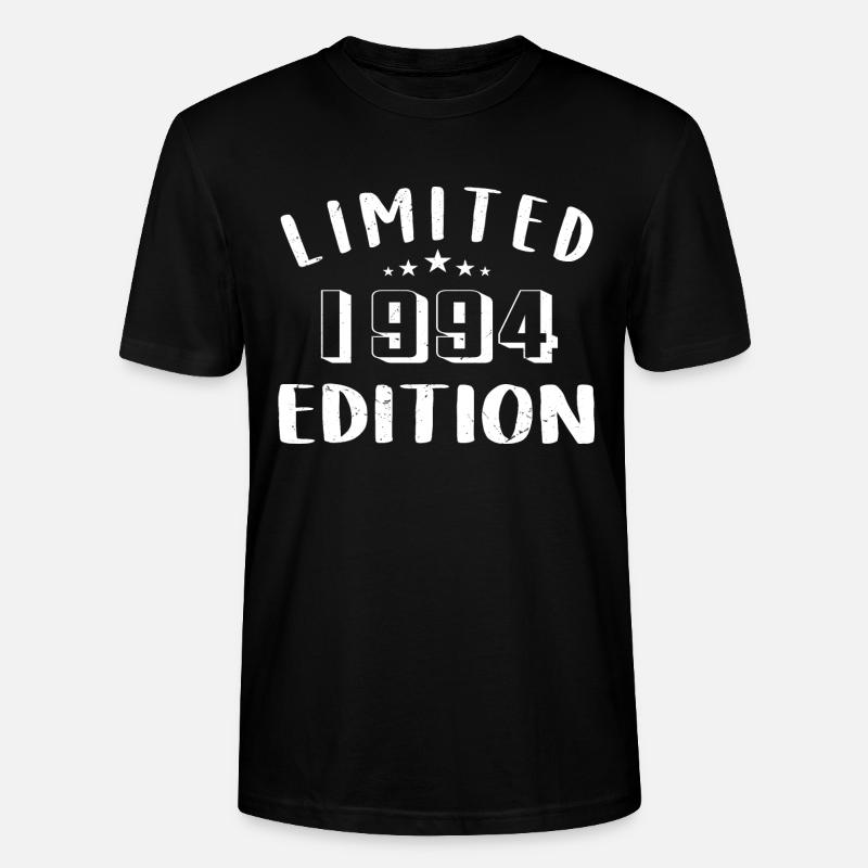 Anniversaire 1994 Edition Limitée 1994 - T-shirt bio CRAFTER Stanley Stella Unisexe - noir