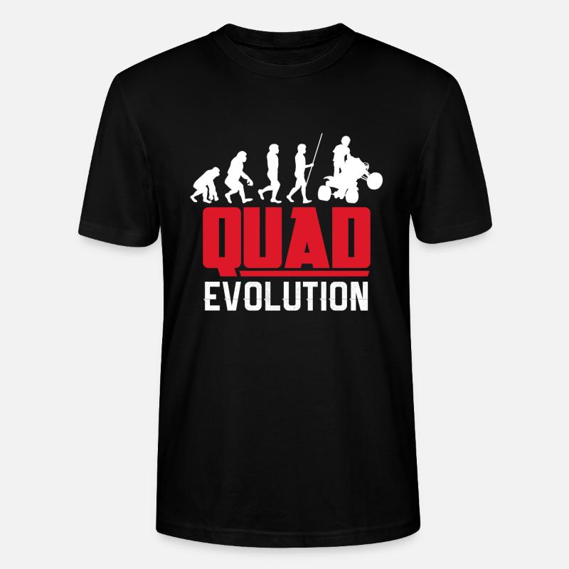 Quad Evolution - T-shirt bio CRAFTER Stanley Stella Unisexe - noir
