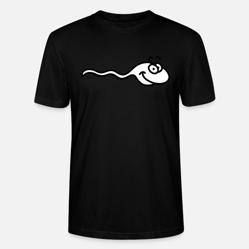 Sperma - Stanley/Stella Unisex Bio-T-Shirt CRAFTER - Schwarz