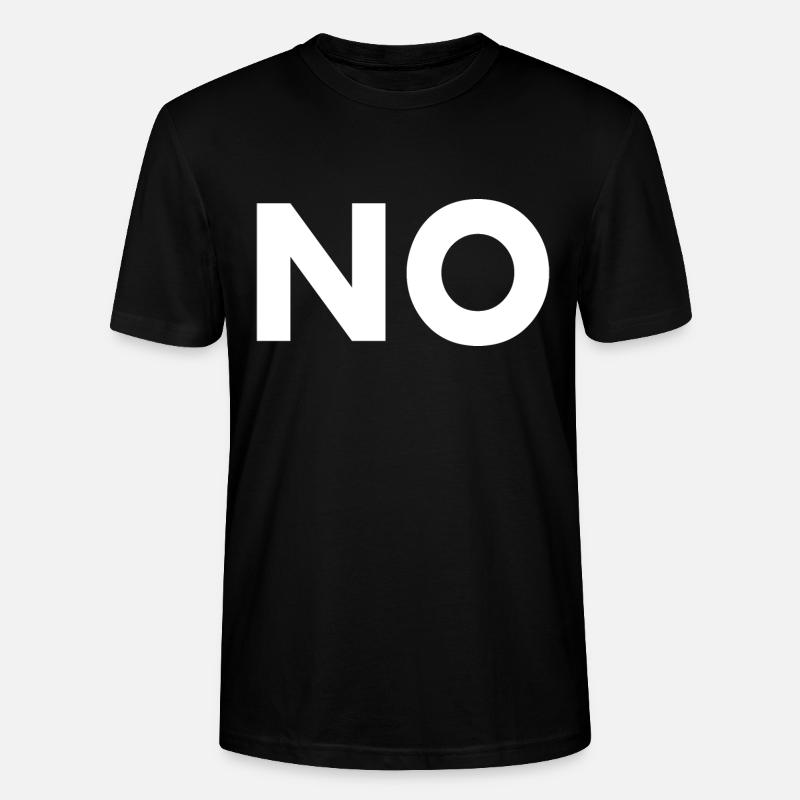 No - Stanley/Stella Unisex Bio-T-Shirt CRAFTER - Schwarz