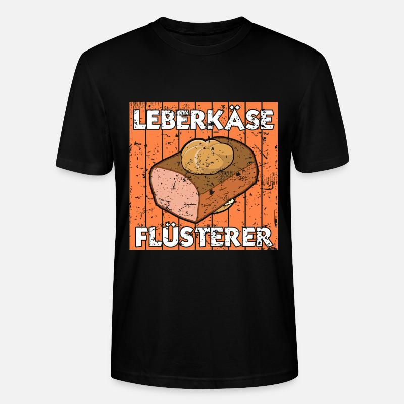 Leberkäse Flüsterer - Stanley/Stella Unisex Bio-T-Shirt CRAFTER - Schwarz