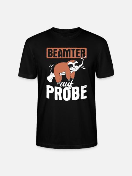 Beamter Auf Probe Beamter - Stanley/Stella Unisex Bio-T-Shirt CRAFTER - Schwarz