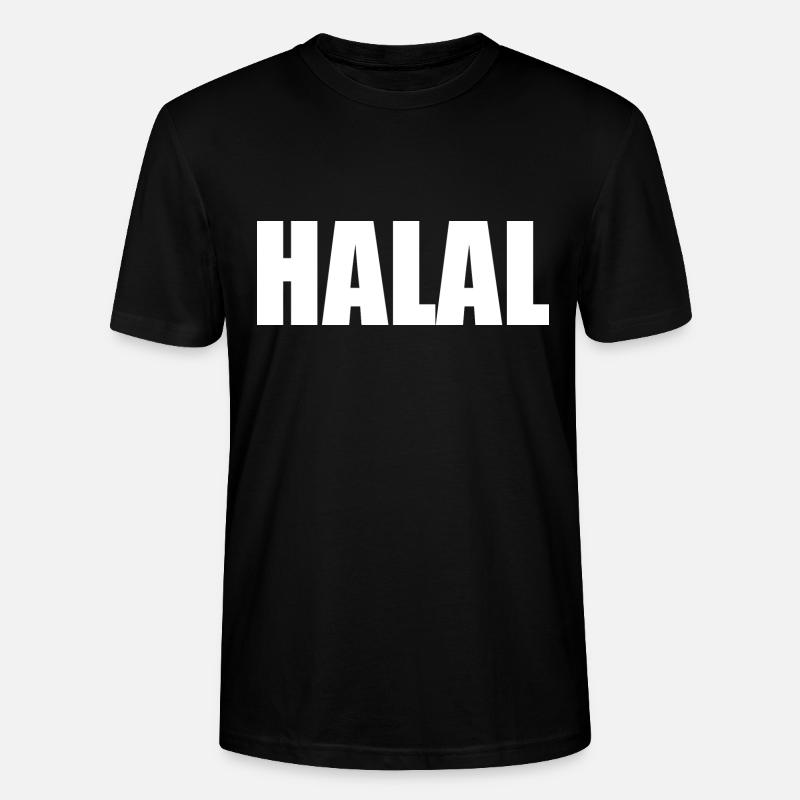 Halal - Stanley/Stella Unisex Bio-T-Shirt CRAFTER - Schwarz