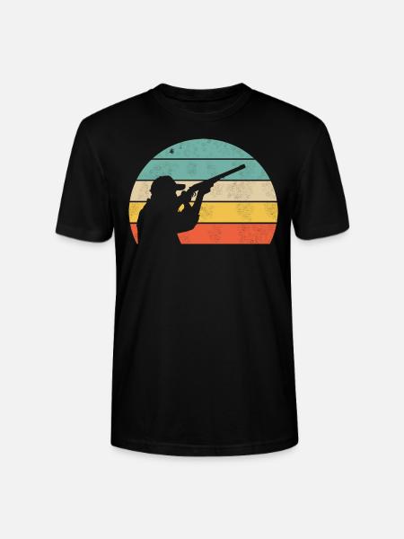 Hunter - Stanley/Stella CRAFTER Unisex Organic T-Shirt - black
