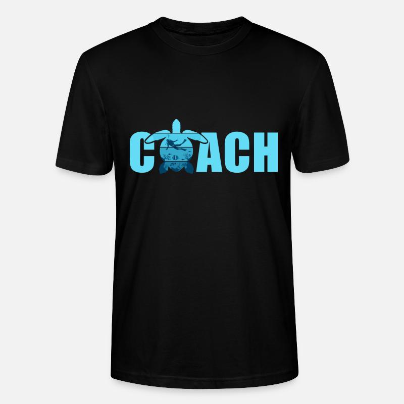 Tauchen Tauchen Trainer - Stanley/Stella Unisex Bio-T-Shirt CRAFTER - Schwarz