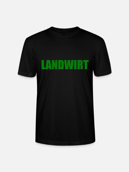 Landwirt - Stanley/Stella Unisex Bio-T-Shirt CRAFTER - Schwarz