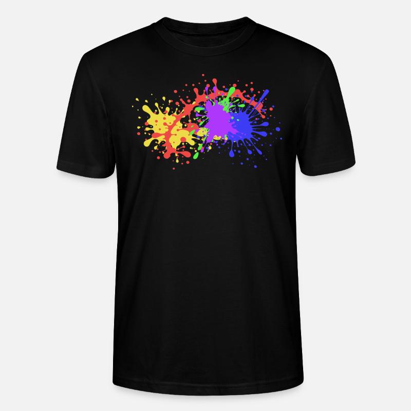 Spritzer Geschenk auffallend - Stanley/Stella Unisex Bio-T-Shirt CRAFTER - Schwarz