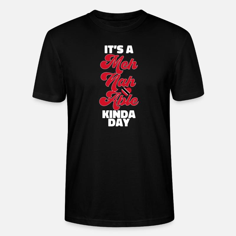 Drapeau de Trinité-et-Tobago - T-shirt bio CRAFTER Stanley Stella Unisexe - noir