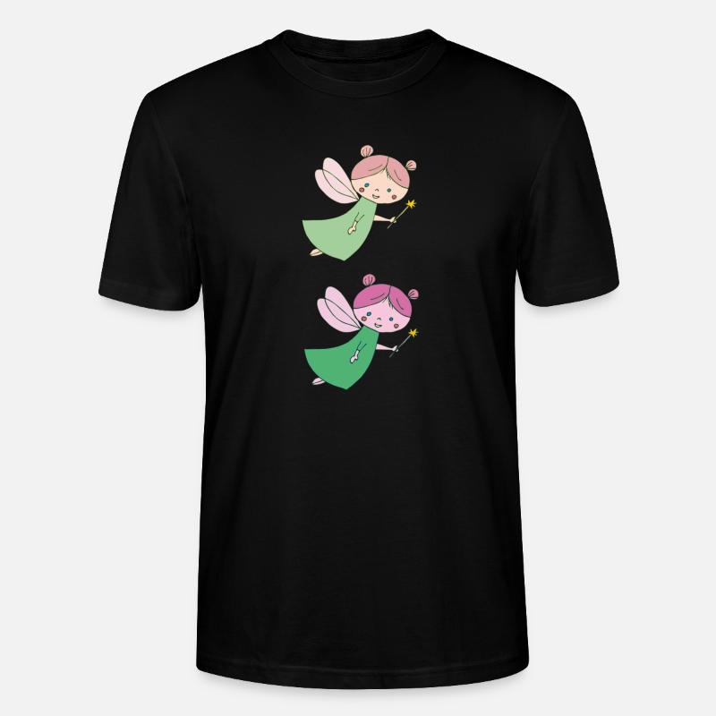 fee doppelt 2 - Stanley/Stella Unisex Bio-T-Shirt CRAFTER - Schwarz