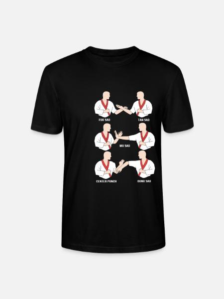 Wing Chun - Stanley/Stella CRAFTER Unisex Organic T-Shirt - black